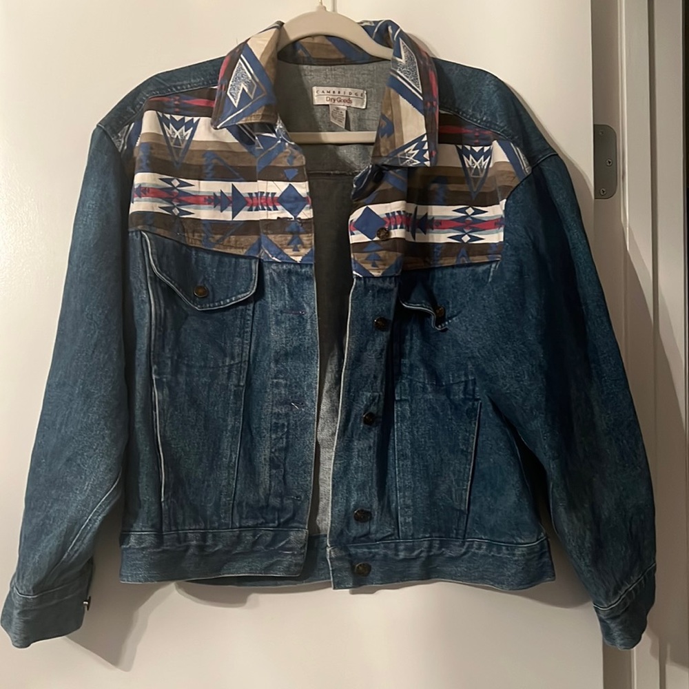 Vintage midwestern jean jacket